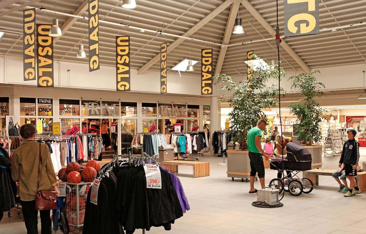 Billede af butikscenter